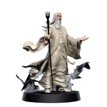 Weta - Statua in PVC di Saruman il Bianco - Figure del Fandom 1/6 - LOTR