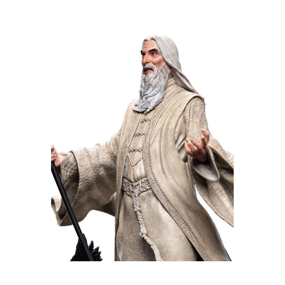 Weta - Statua in PVC di Saruman il Bianco - Figure del Fandom 1/6 - LOTR