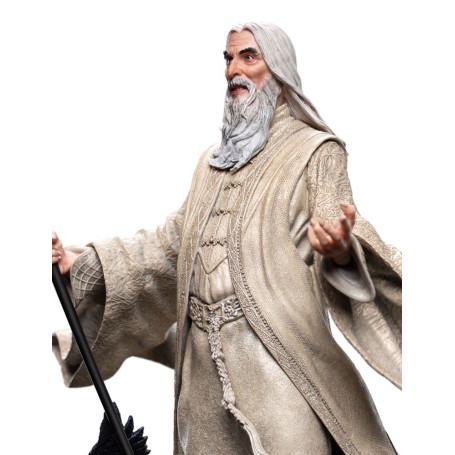 Weta - Statua in PVC di Saruman il Bianco - Figure del Fandom 1/6 - LOTR