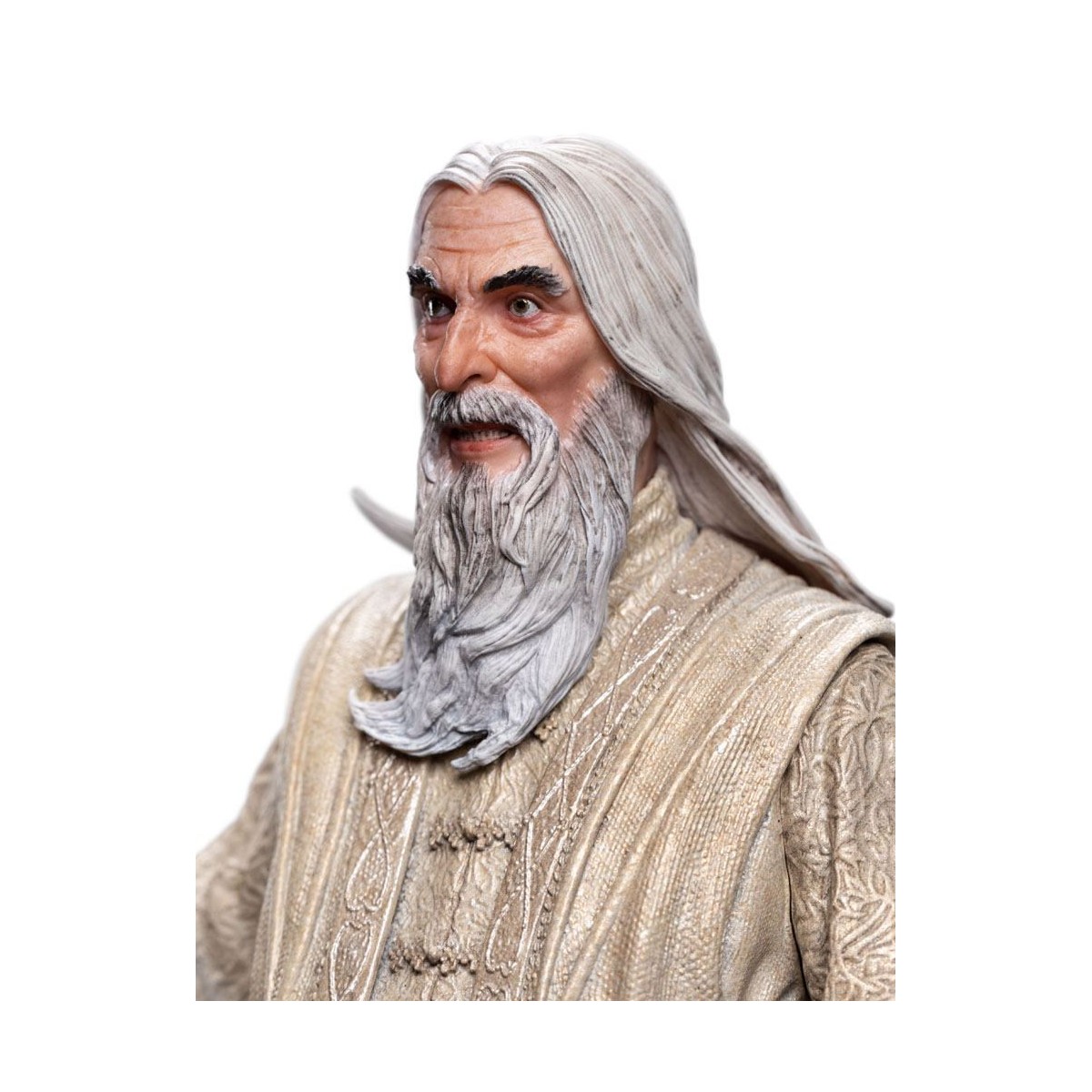 Weta - Statua in PVC di Saruman il Bianco - Figure del Fandom 1/6 - LOTR