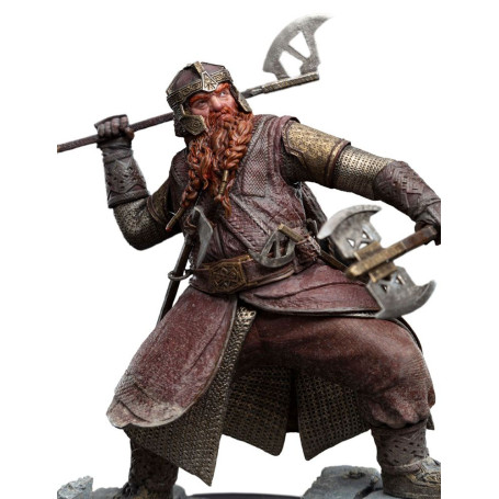 Weta - Statua di Gimli in PVC - Figure del Fandom 1/6 - LOTR