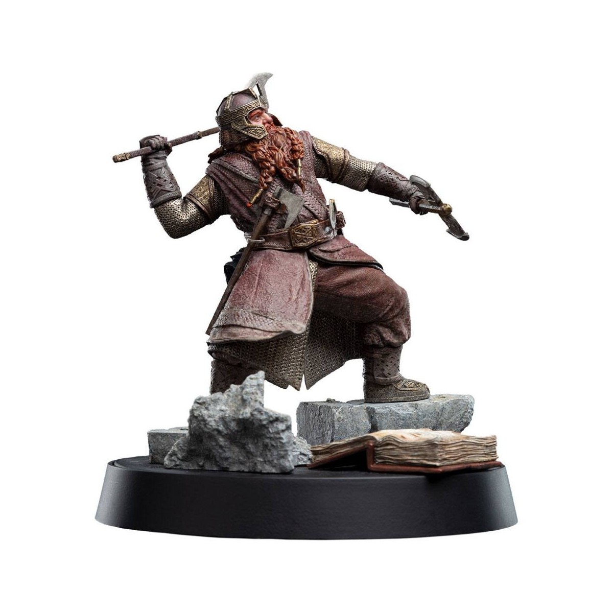 Weta - Statua di Gimli in PVC - Figure del Fandom 1/6 - LOTR