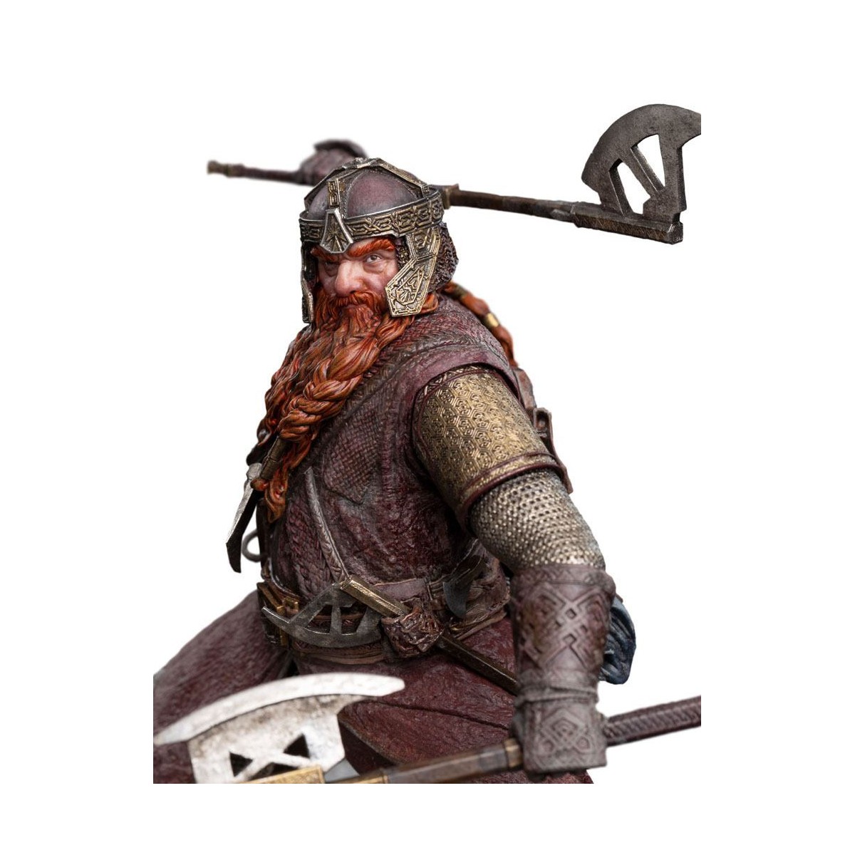 Weta - Statua di Gimli in PVC - Figure del Fandom 1/6 - LOTR