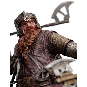 Weta - Statua di Gimli in PVC - Figure del Fandom 1/6 - LOTR