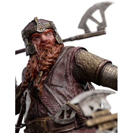 Weta - Statua di Gimli in PVC - Figure del Fandom 1/6 - LOTR