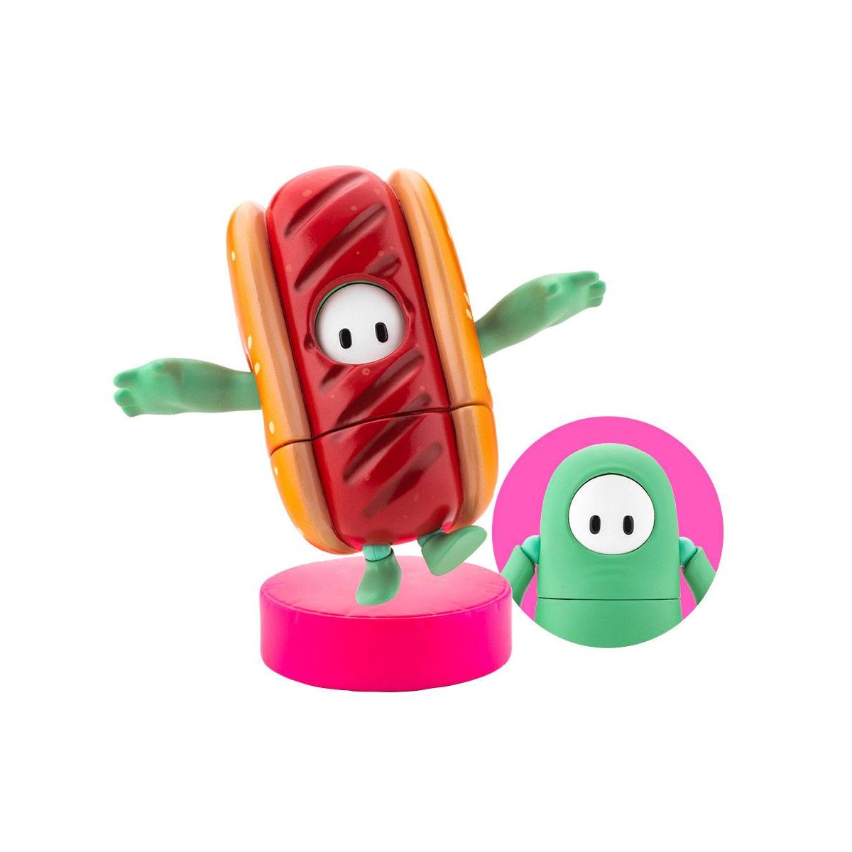 Kotobukiya - Confezione 03 Figurina in pelle di cioccolato alla menta / Hot Dog 1/20 FALL GUYS: ULTIMATE KNOCKOUT