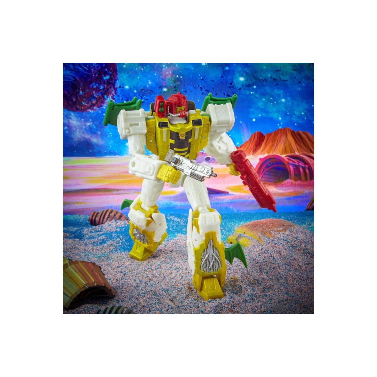 Hasbro - Transformers Generazione Eredità Universo G2 - Jhiaxus - Classe Voyager