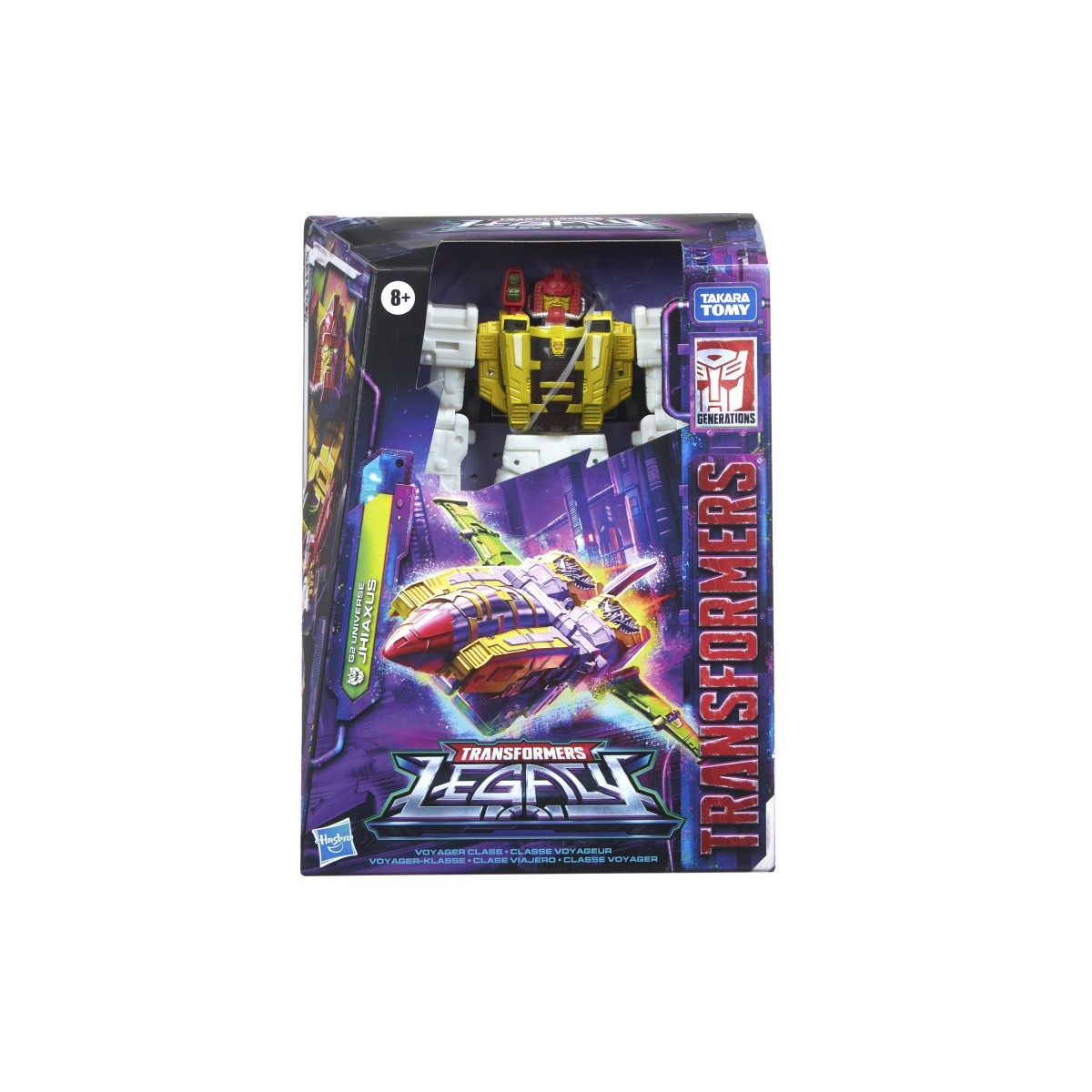 Hasbro - Transformers Generazione Eredità Universo G2 - Jhiaxus - Classe Voyager