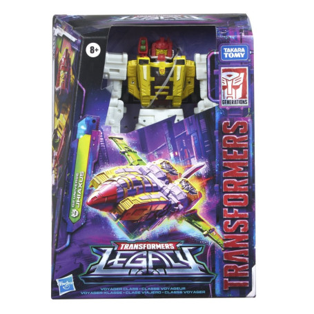 Hasbro - Transformers Generazione Eredità Universo G2 - Jhiaxus - Classe Voyager
