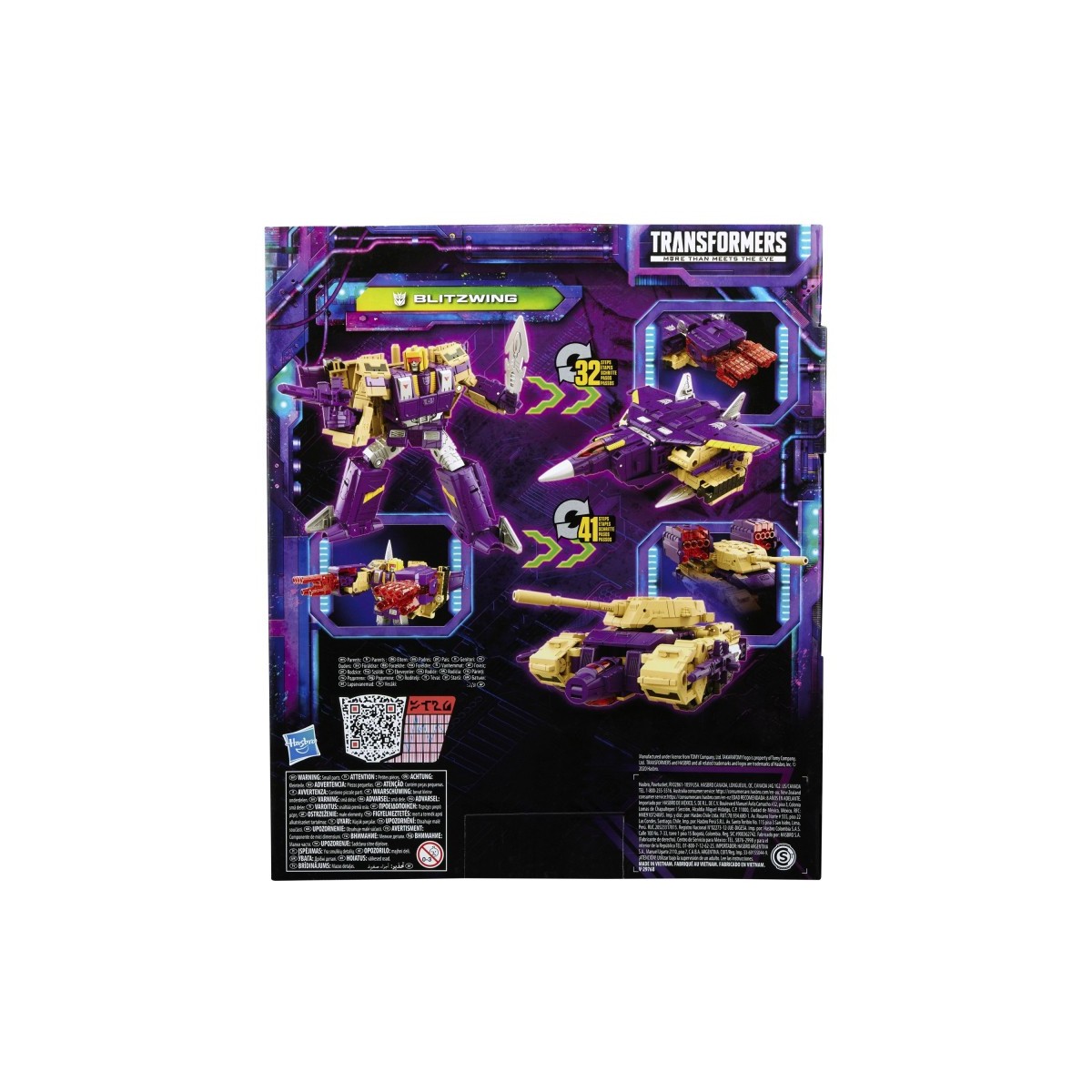 Hasbro - Transformers Generation Legacy - Blitzwing - Classe Leader