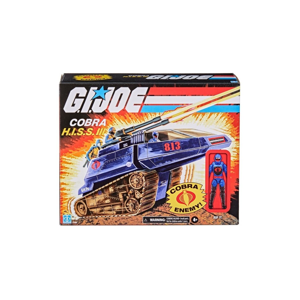 Hasbro G.I.JOE Serie Retro - H.I.S.S. III + Rip It