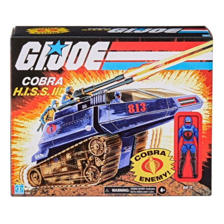Hasbro G.I.JOE Serie Retro - H.I.S.S. III + Rip It