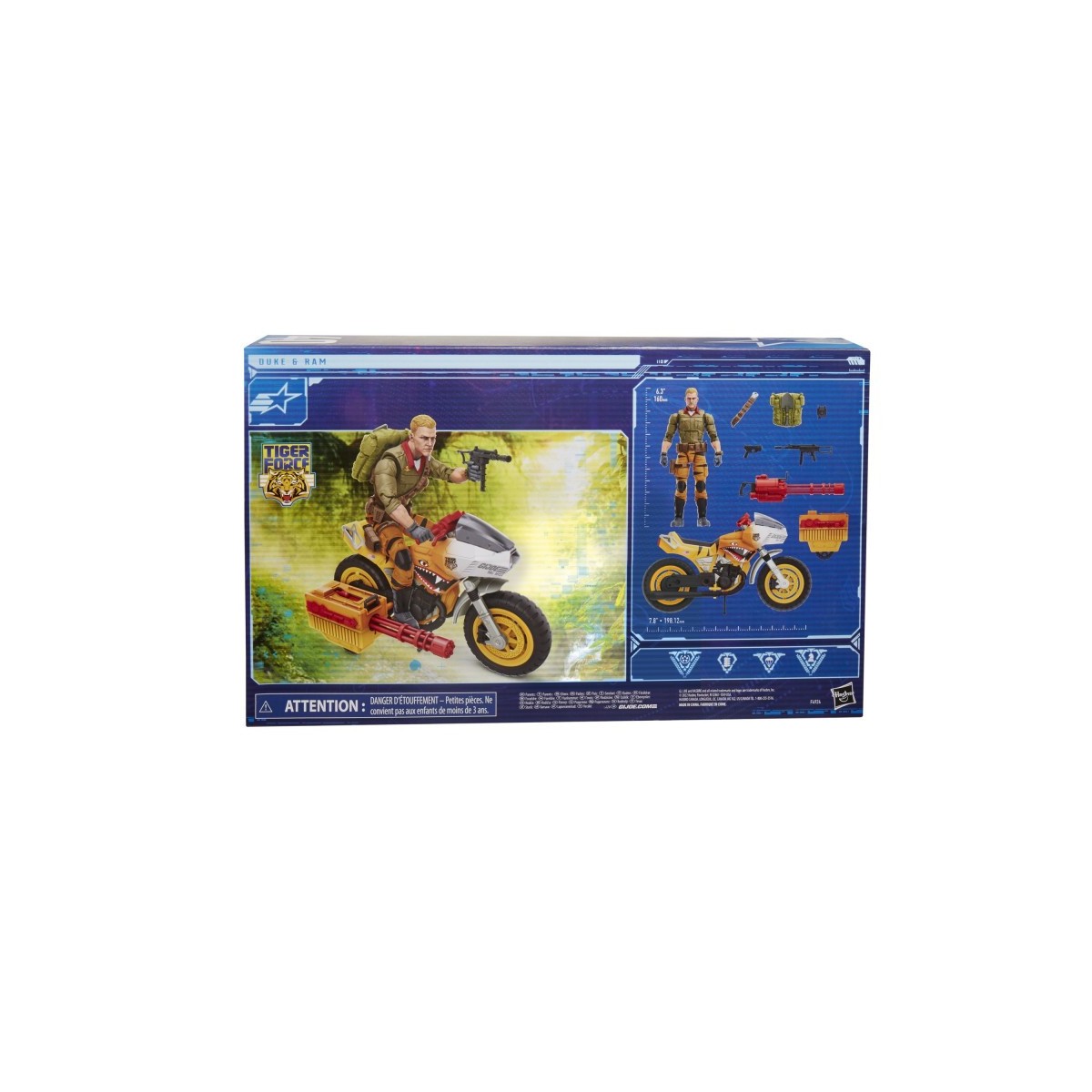 Hasbro G.I.JOE - Duke e Ram Tiger Force - Serie Classificata