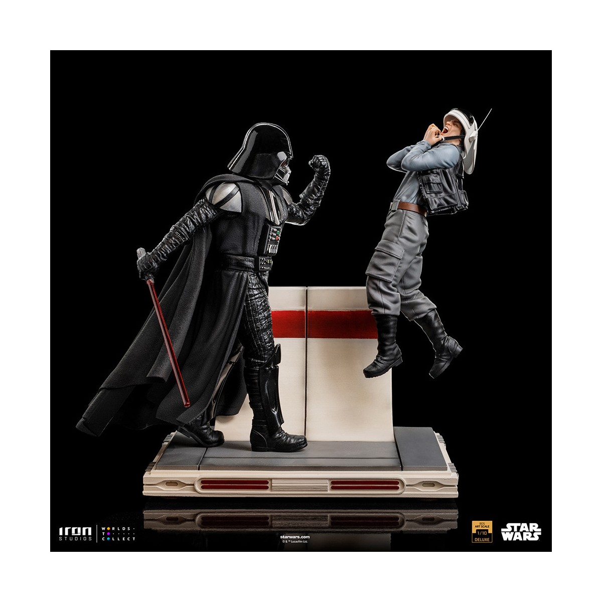 IRON STUDIOS - Star Wars: Rogue One - Darth Vader Deluxe 1:10 Scala artistica - Star Wars
