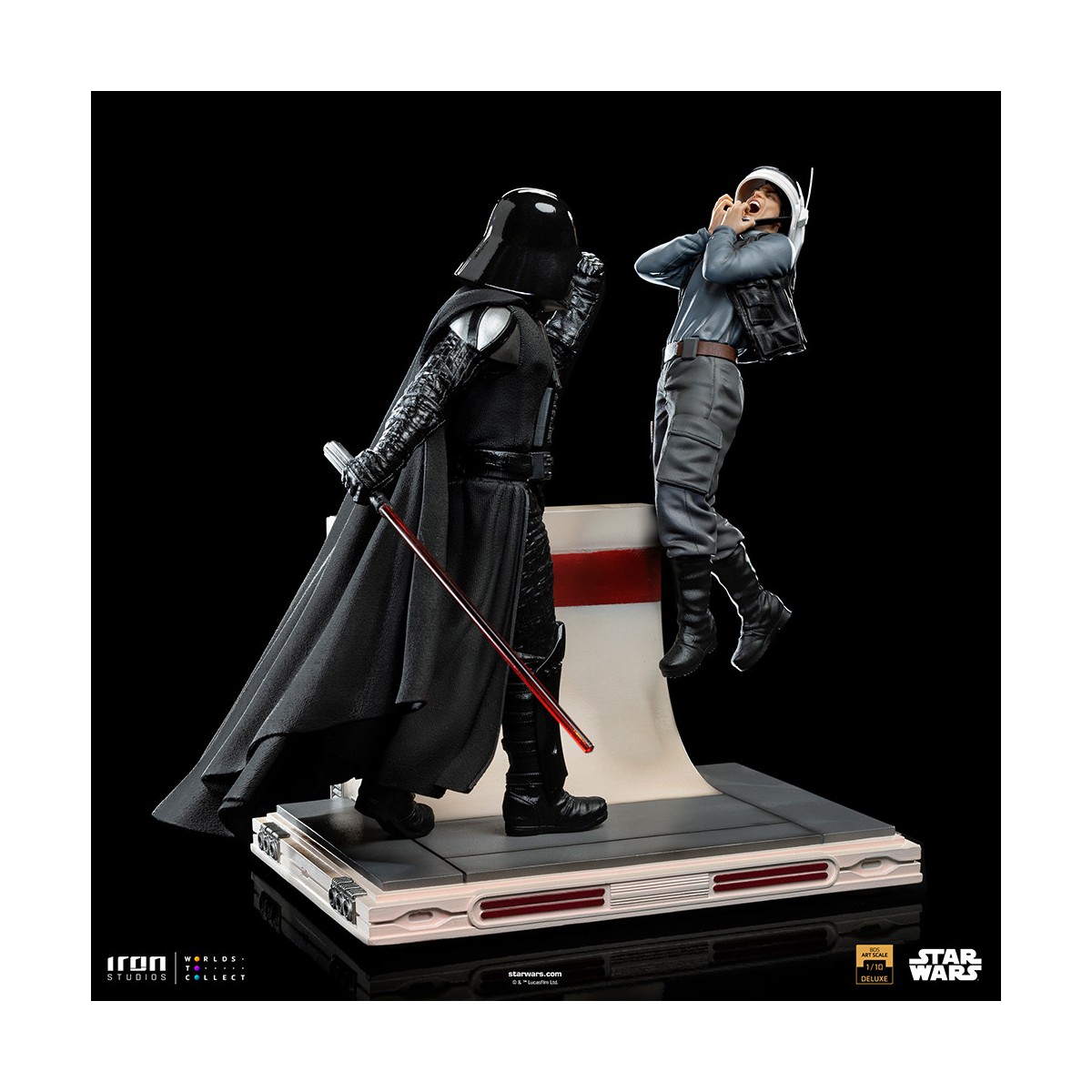 IRON STUDIOS - Star Wars: Rogue One - Darth Vader Deluxe 1:10 Scala artistica - Star Wars