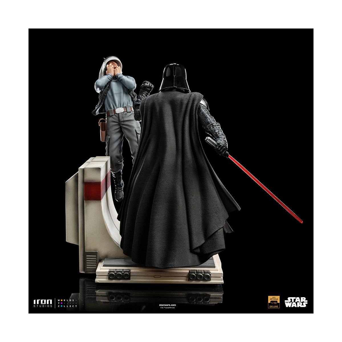 IRON STUDIOS - Star Wars: Rogue One - Darth Vader Deluxe 1:10 Scala artistica - Star Wars