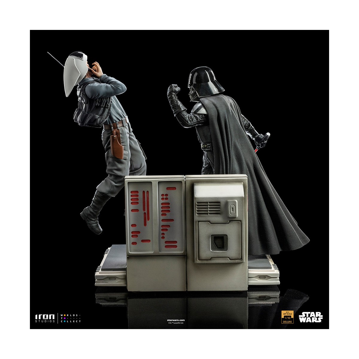 IRON STUDIOS - Star Wars: Rogue One - Darth Vader Deluxe 1:10 Scala artistica - Star Wars