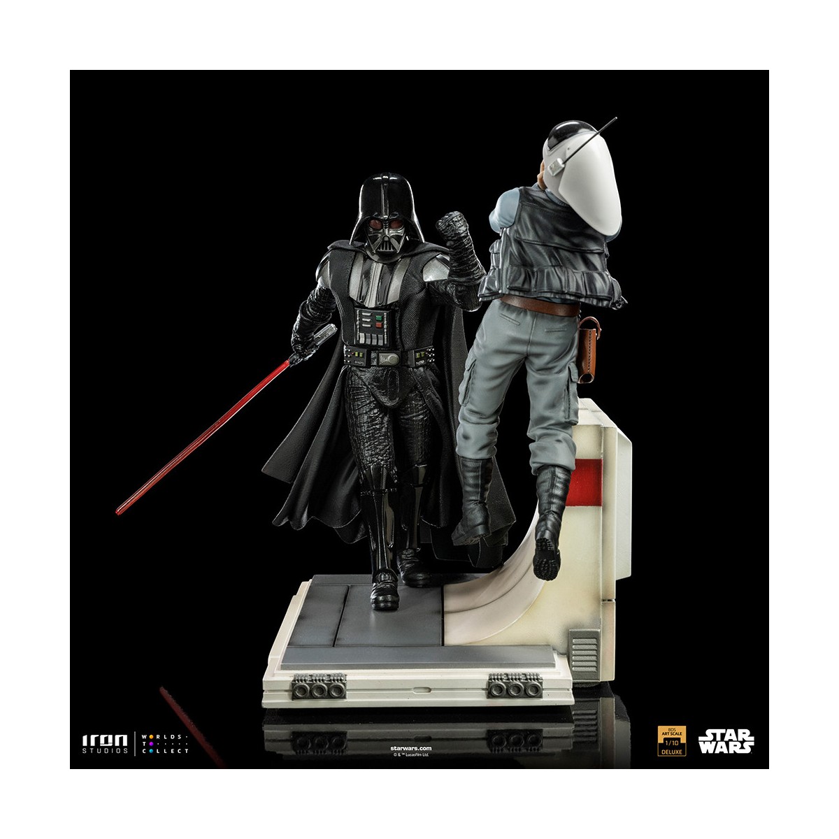IRON STUDIOS - Star Wars: Rogue One - Darth Vader Deluxe 1:10 Scala artistica - Star Wars