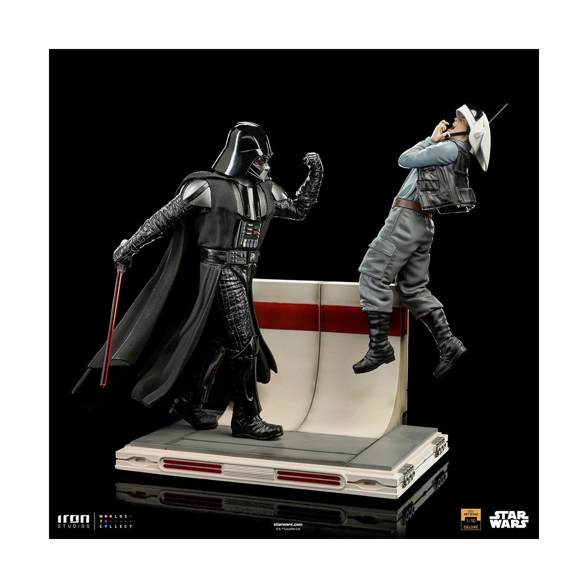 IRON STUDIOS - Star Wars: Rogue One - Darth Vader Deluxe 1:10 Scala artistica - Star Wars