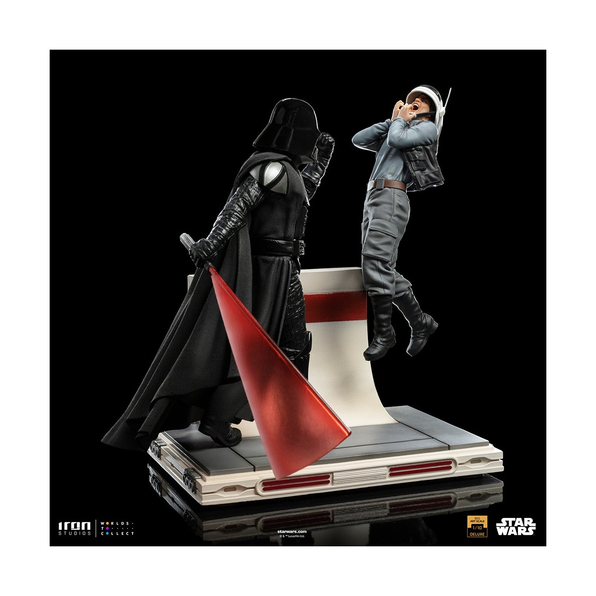 IRON STUDIOS - Star Wars: Rogue One - Darth Vader Deluxe 1:10 Scala artistica - Star Wars
