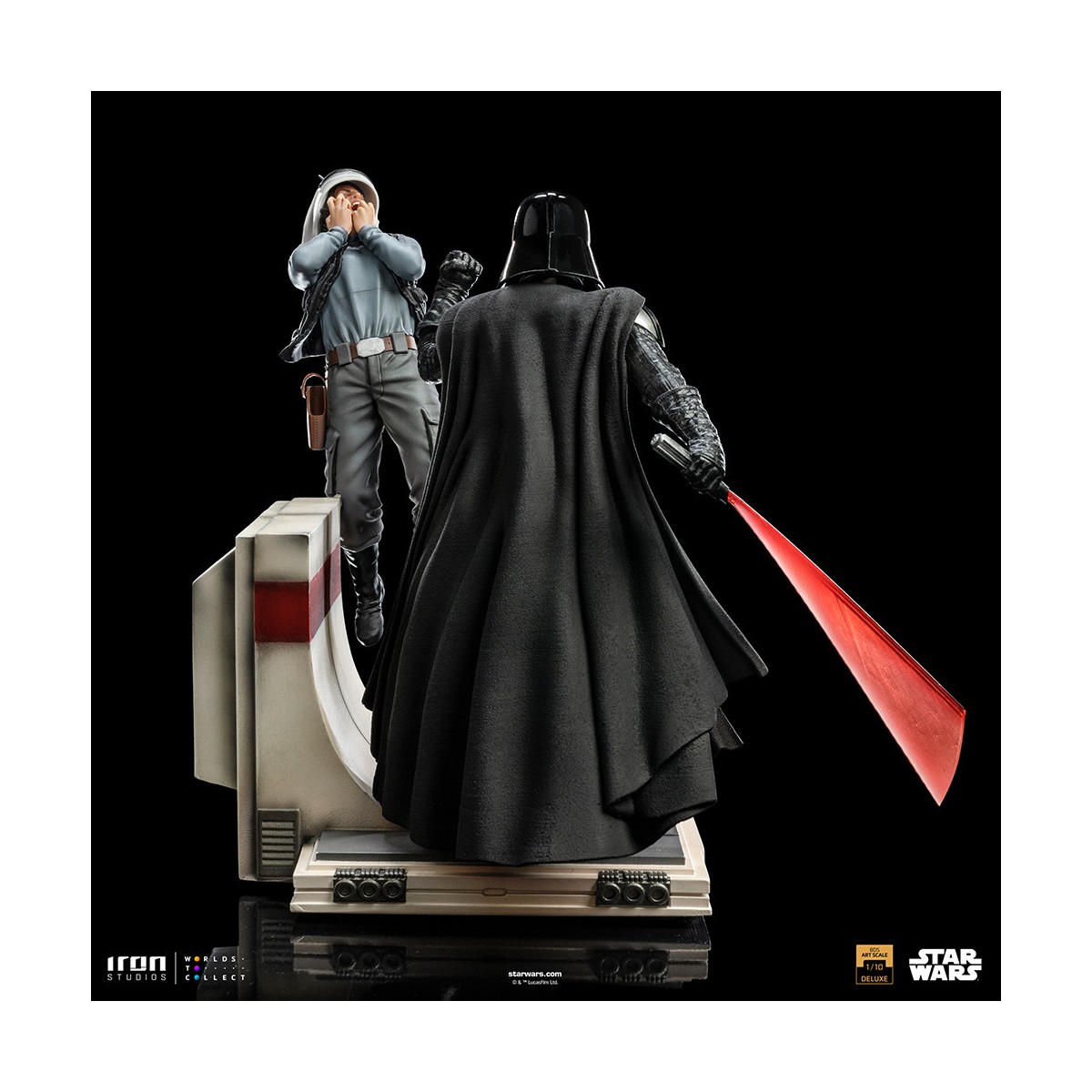 IRON STUDIOS - Star Wars: Rogue One - Darth Vader Deluxe 1:10 Scala artistica - Star Wars