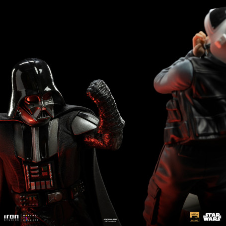 IRON STUDIOS - Star Wars: Rogue One - Darth Vader Deluxe 1:10 Scala artistica - Star Wars