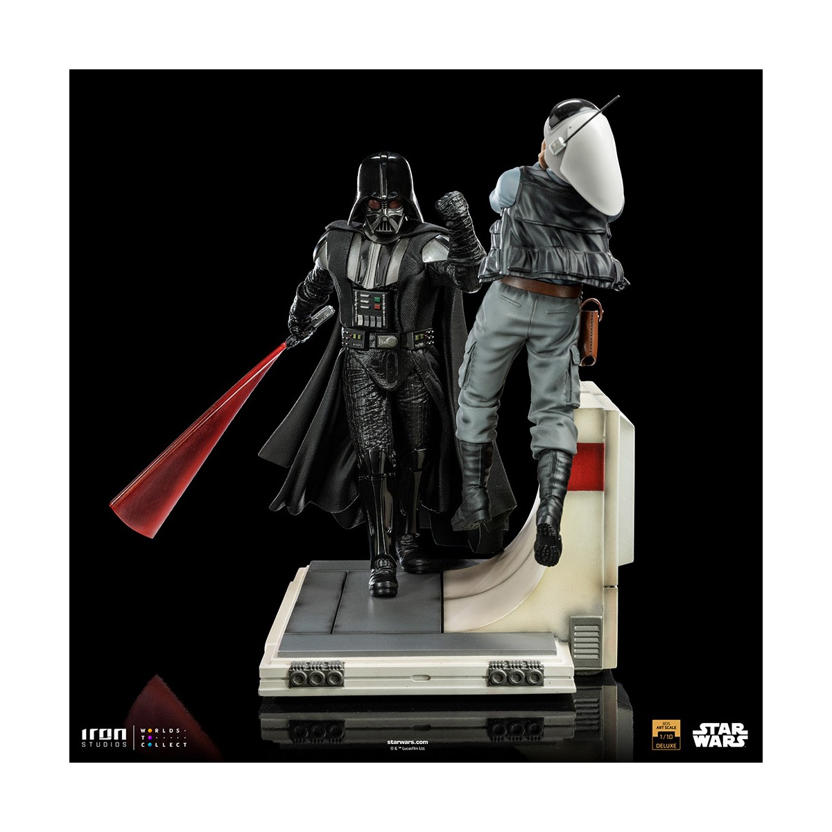 IRON STUDIOS - Star Wars: Rogue One - Darth Vader Deluxe 1:10 Scala artistica - Star Wars