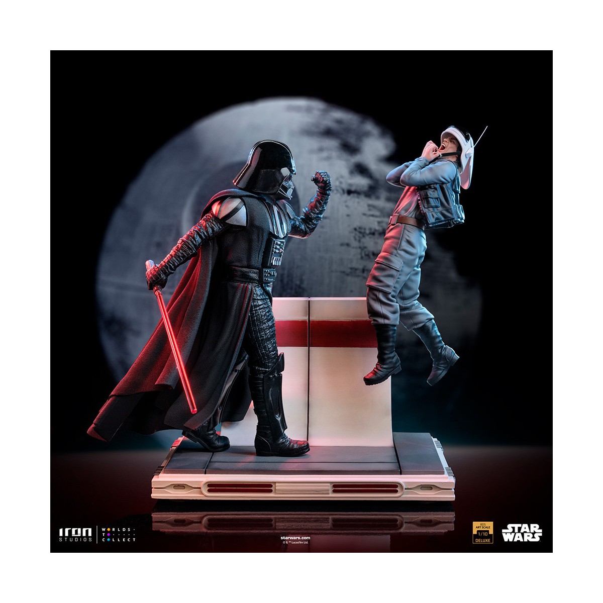 IRON STUDIOS - Star Wars: Rogue One - Darth Vader Deluxe 1:10 Scala artistica - Star Wars