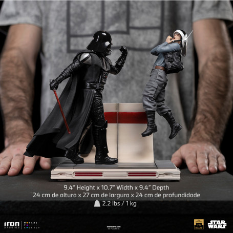 IRON STUDIOS - Star Wars: Rogue One - Darth Vader Deluxe 1:10 Scala artistica - Star Wars