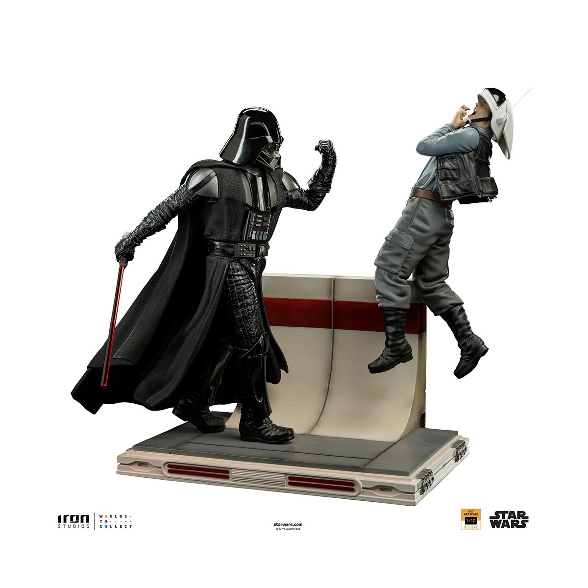 IRON STUDIOS - Star Wars: Rogue One - Darth Vader Deluxe 1:10 Scala artistica - Star Wars