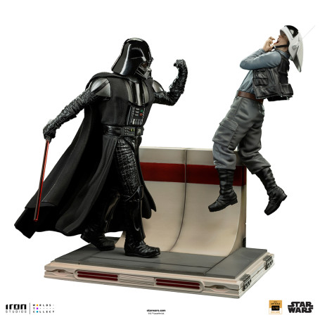 IRON STUDIOS - Star Wars: Rogue One - Darth Vader Deluxe 1:10 Scala artistica - Star Wars
