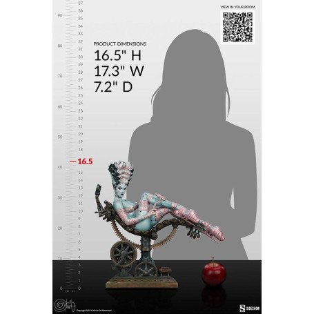 Sideshow - Statua Olivia De Berardinis Frankie Reborn 1/4 "Limited Edition