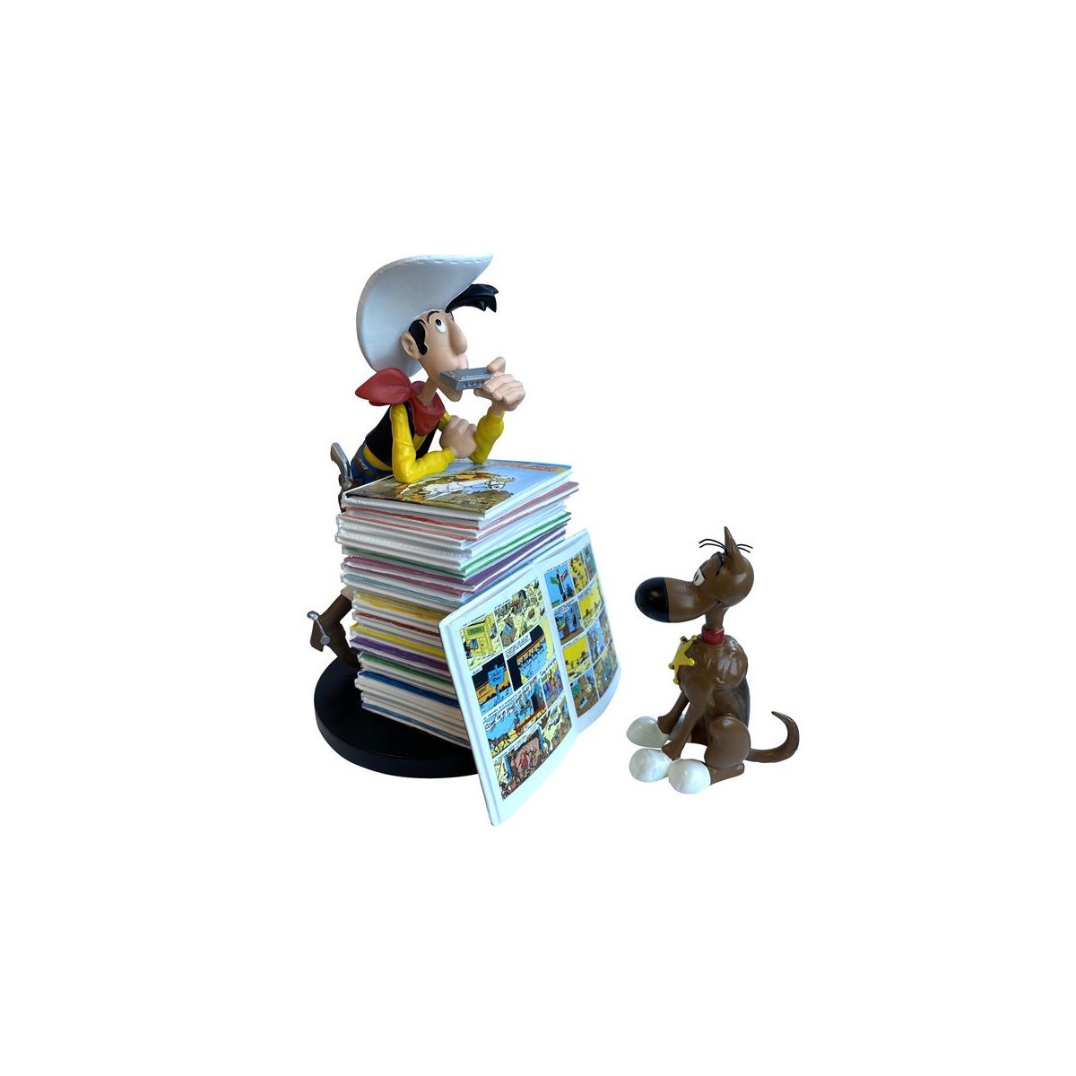 Collectoys - Lucky Luke e Rantanplan - Pila di album