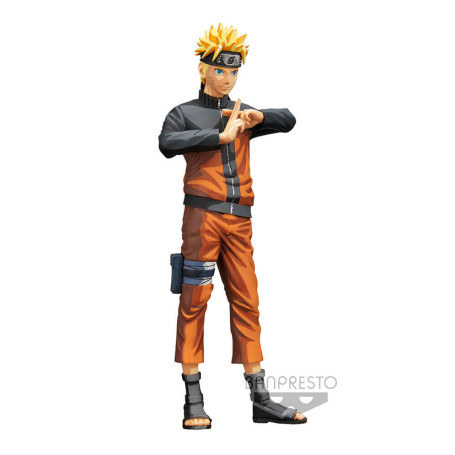 Banpresto Naruto Shippuden - Grandista NERO Uzumaki Naruto Due Dimensioni - Dimensione Manga