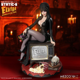 Mezco - Static 6 - Statua 1/6 di Elvira, padrona delle tenebre