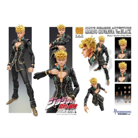 Medicos - Super Action Chozokado - Giorno Giovanna Ver. Nero - Le bizzarre avventure di Jojo Vento d'oro