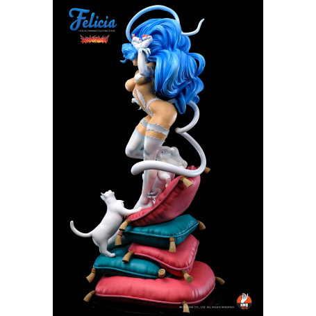 HMO Girls - Felicia 1/4 versione bianca Darkstalkers - Oggetto fatto a mano