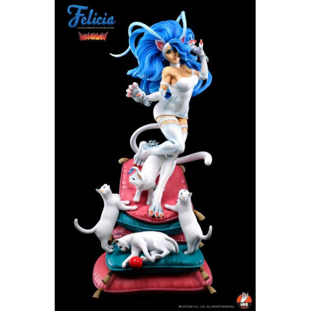 HMO Girls - Felicia 1/4 versione bianca Darkstalkers - Oggetto fatto a mano