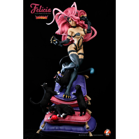 HMO Girls - Felicia 1/4 versione nera Darkstalkers - Oggetto fatto a mano