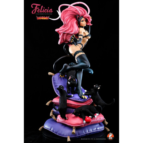 HMO Girls - Felicia 1/4 versione nera Darkstalkers - Oggetto fatto a mano