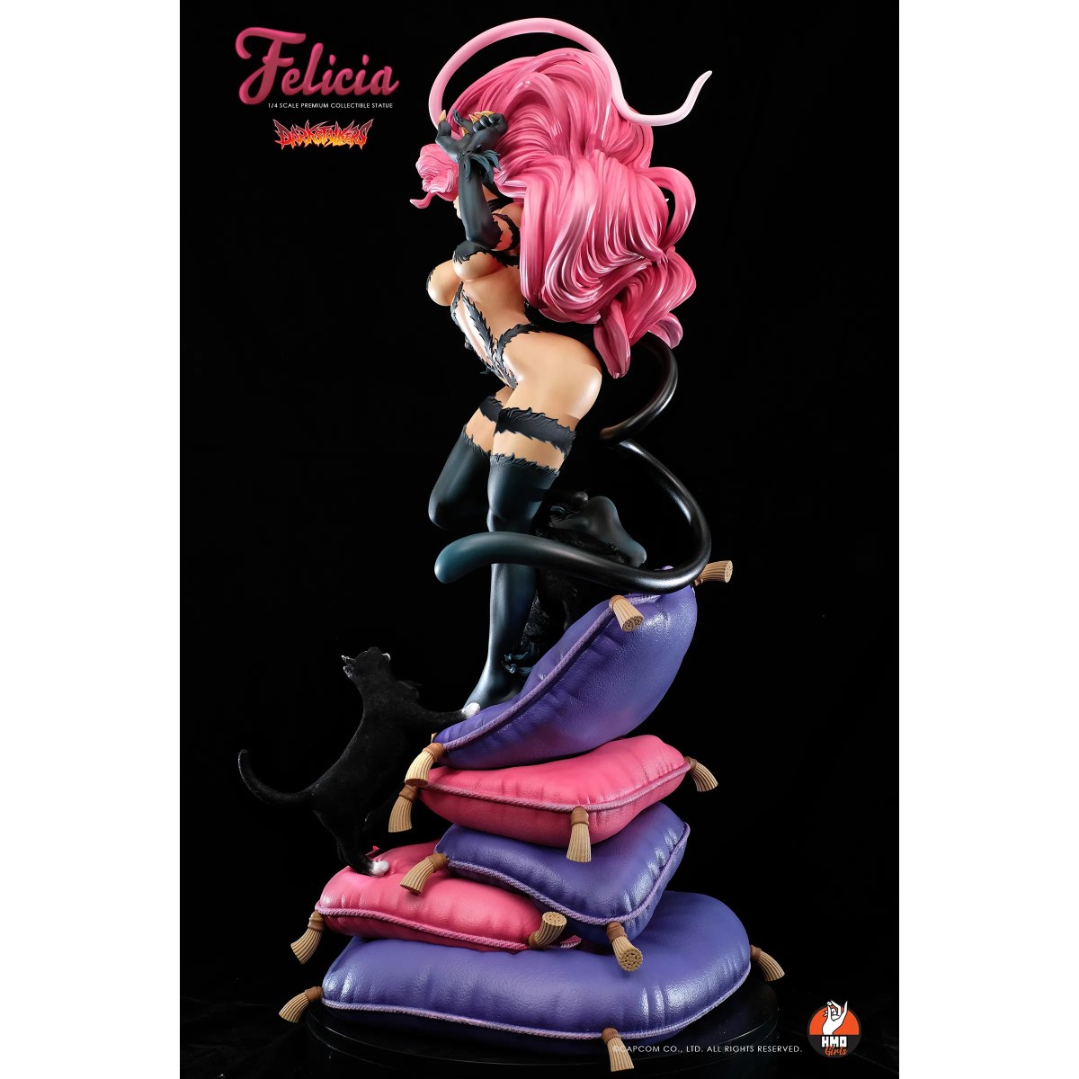 HMO Girls - Felicia 1/4 versione nera Darkstalkers - Oggetto fatto a mano