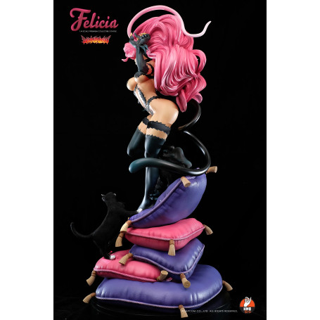 HMO Girls - Felicia 1/4 versione nera Darkstalkers - Oggetto fatto a mano