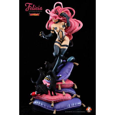 HMO Girls - Felicia 1/4 versione nera Darkstalkers - Oggetto fatto a mano