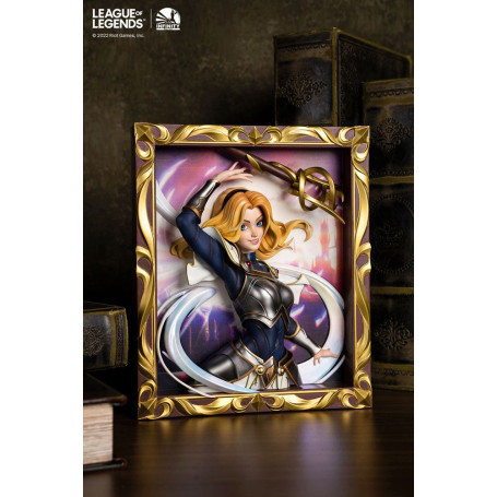 Infinity Studio - Cornice 3D della Signora della Luminosità - Lux - League of Legends