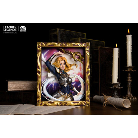 Infinity Studio - Cornice 3D della Signora della Luminosità - Lux - League of Legends