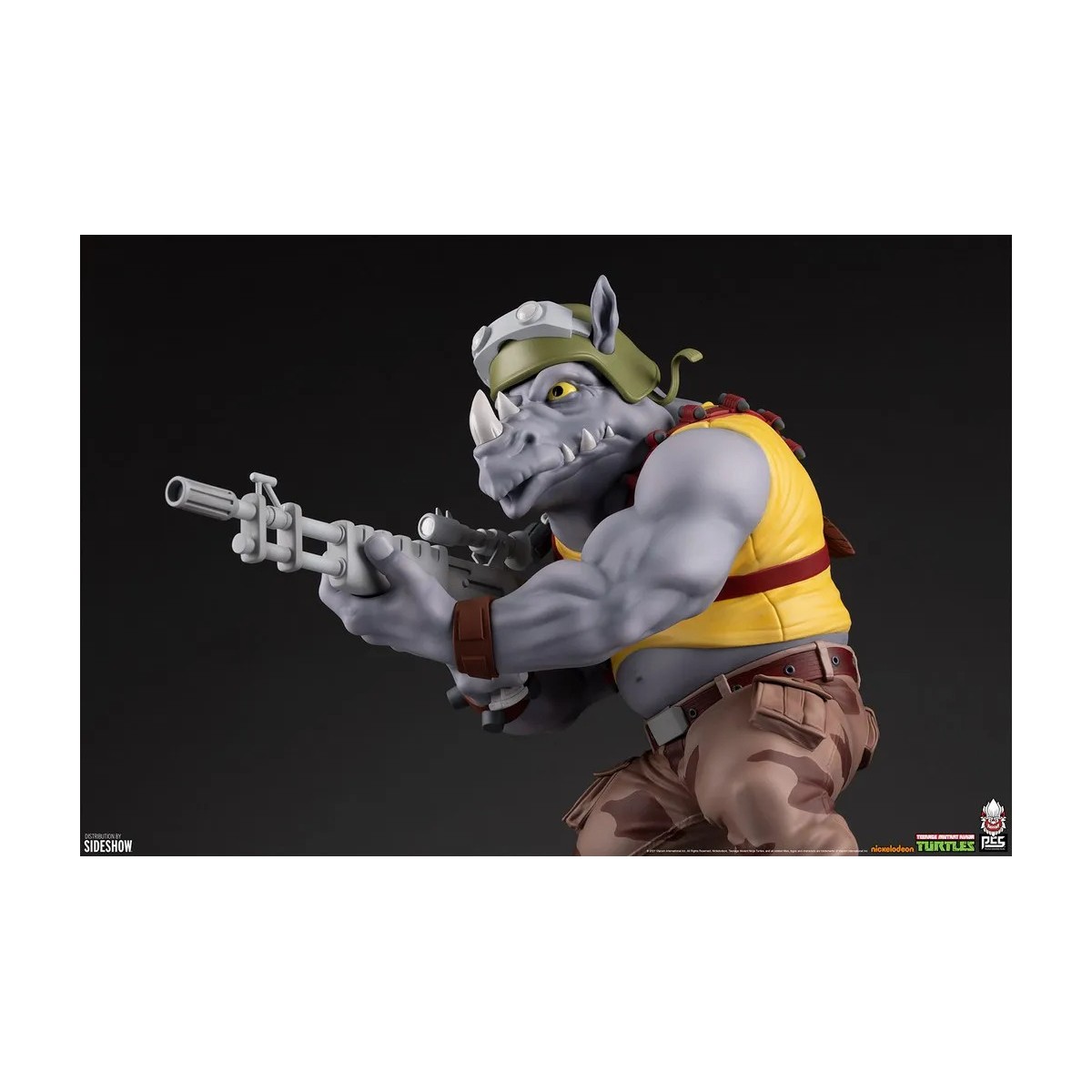 Premium Collectibles Studio PCS - Statua 1/4 di Rocksteady - Teenage Mutant Ninja Turtles TMNT