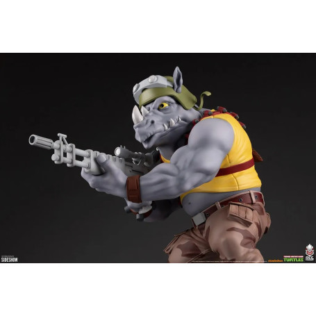 Premium Collectibles Studio PCS - Statua 1/4 di Rocksteady - Teenage Mutant Ninja Turtles TMNT
