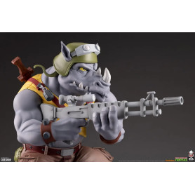 Premium Collectibles Studio PCS - Statua 1/4 di Rocksteady - Teenage Mutant Ninja Turtles TMNT