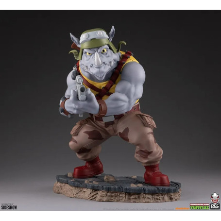 Premium Collectibles Studio PCS - Statua 1/4 di Rocksteady - Teenage Mutant Ninja Turtles TMNT