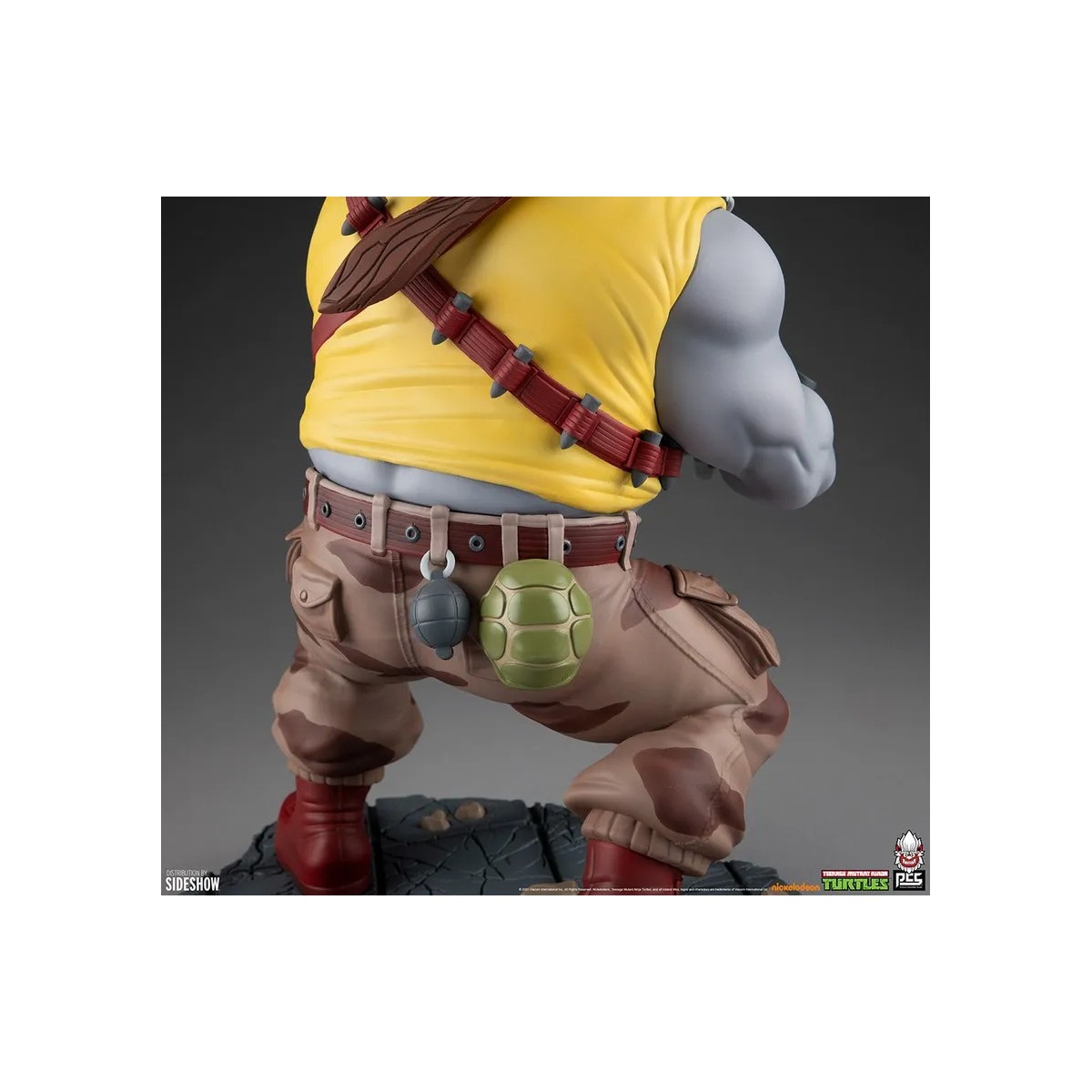 Premium Collectibles Studio PCS - Statua 1/4 di Rocksteady - Teenage Mutant Ninja Turtles TMNT